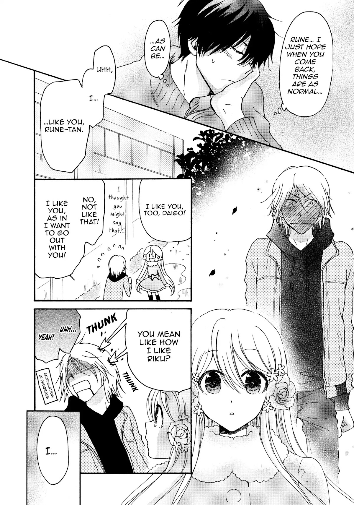 Momoiro Ningyo Chapter 36 page 4 - Chapter 36: To Know a Person's Heart