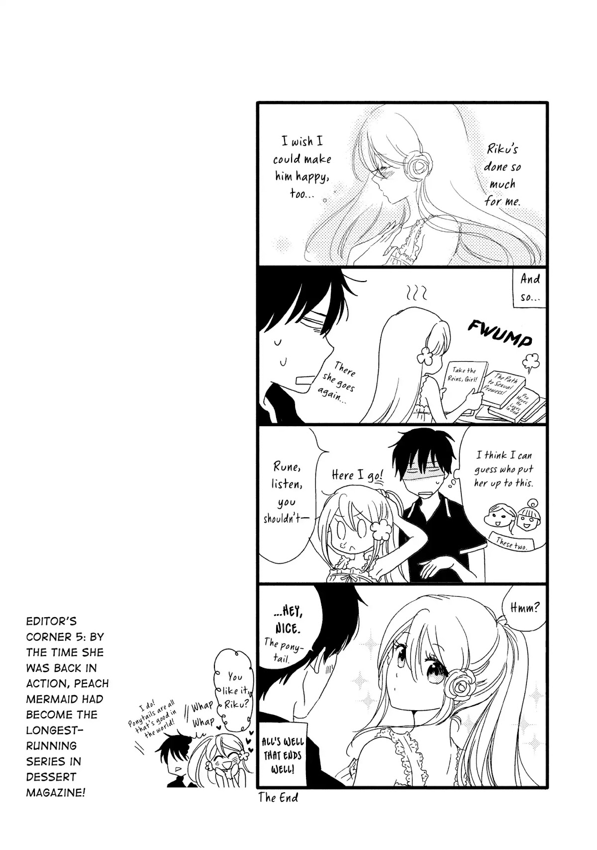 Momoiro Ningyo Chapter 38.5 page 10 - Chapter 38.5: That's Just How Peach Mermaid Is!