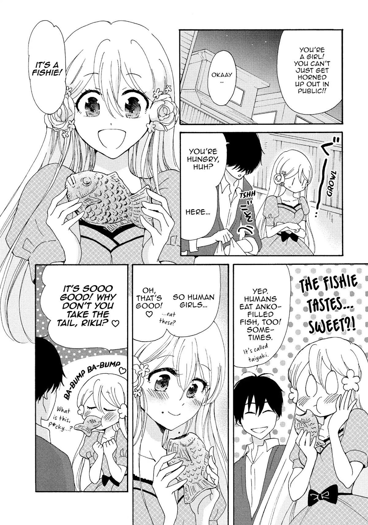 Momoiro Ningyo Chapter 38.5 page 4 - Chapter 38.5: That's Just How Peach Mermaid Is!