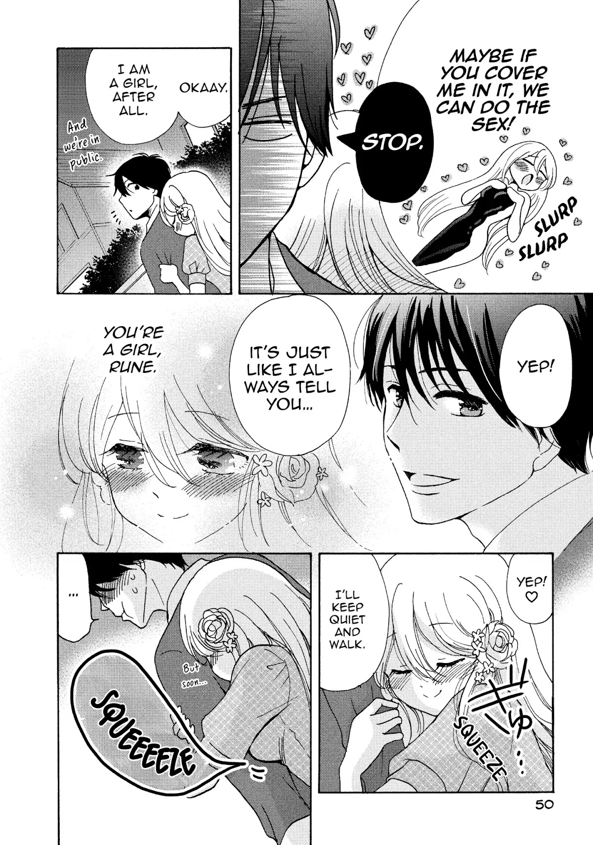 Momoiro Ningyo Chapter 38.5 page 6 - Chapter 38.5: That's Just How Peach Mermaid Is!