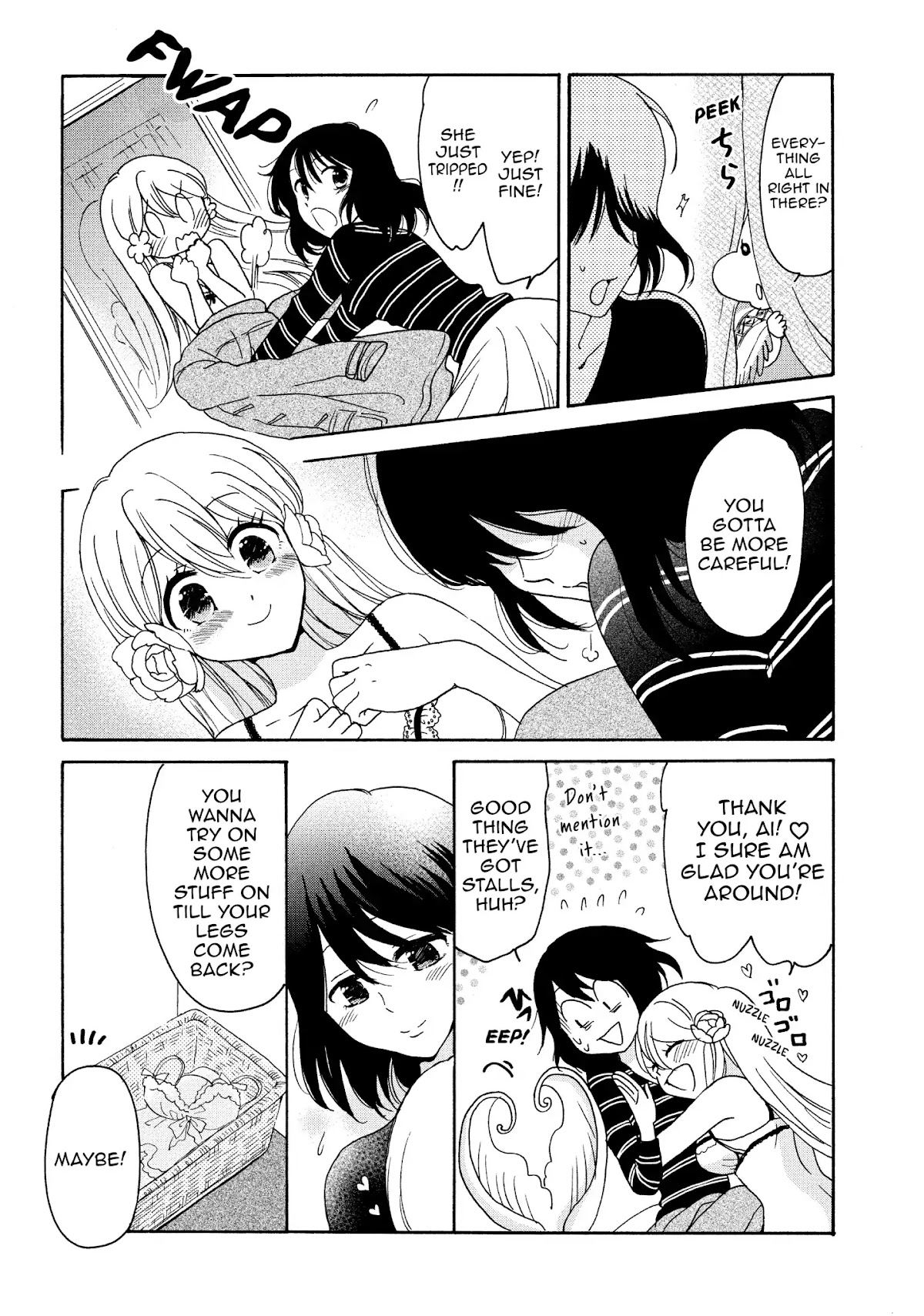 Momoiro Ningyo Chapter 38 page 5 - Chapter 38: Girl Talk