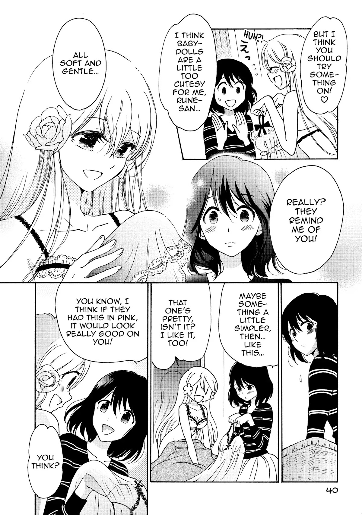 Momoiro Ningyo Chapter 38 page 6 - Chapter 38: Girl Talk