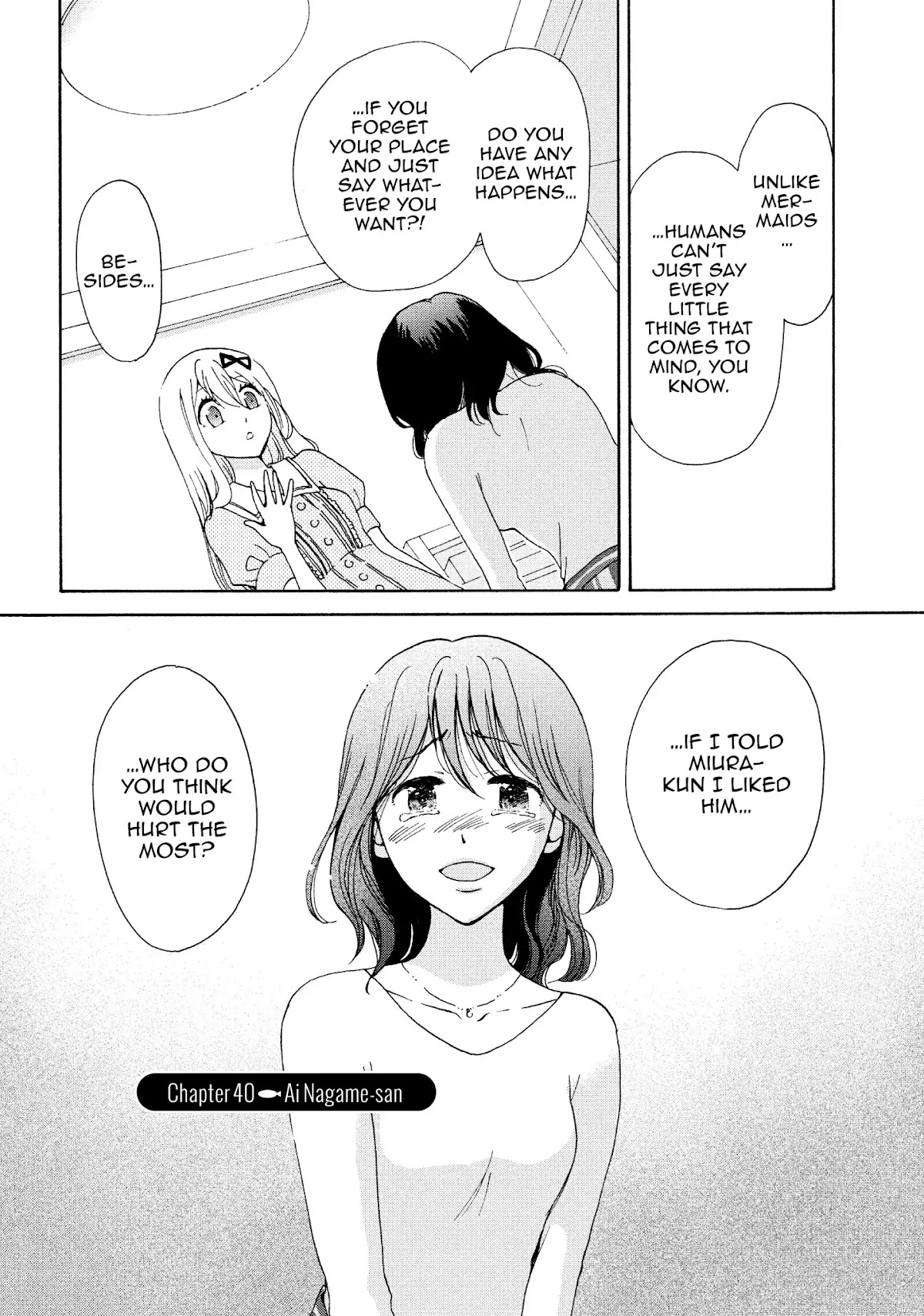 Momoiro Ningyo Chapter 40 page 1 - Chapter 40: Ai Nagame-san