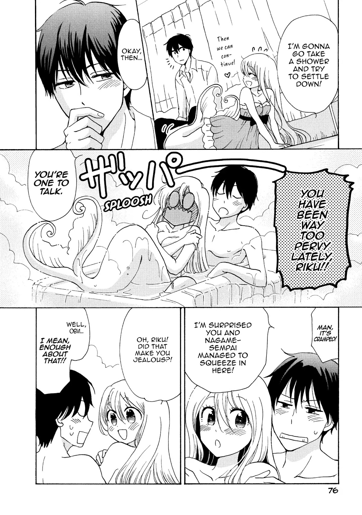 Momoiro Ningyo Chapter 41 page 2 - Chapter 41: Bathing Together