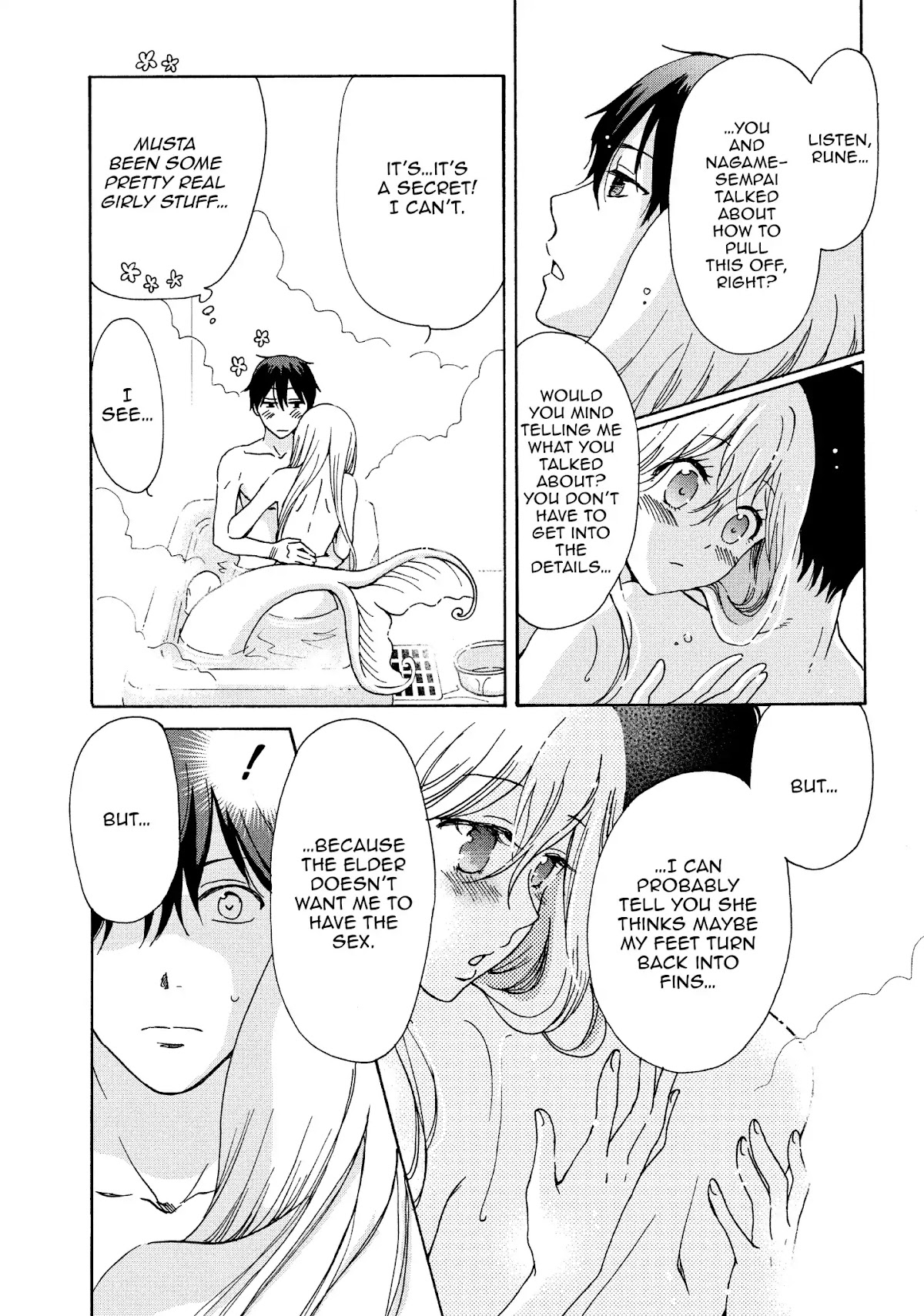 Momoiro Ningyo Chapter 41 page 4 - Chapter 41: Bathing Together