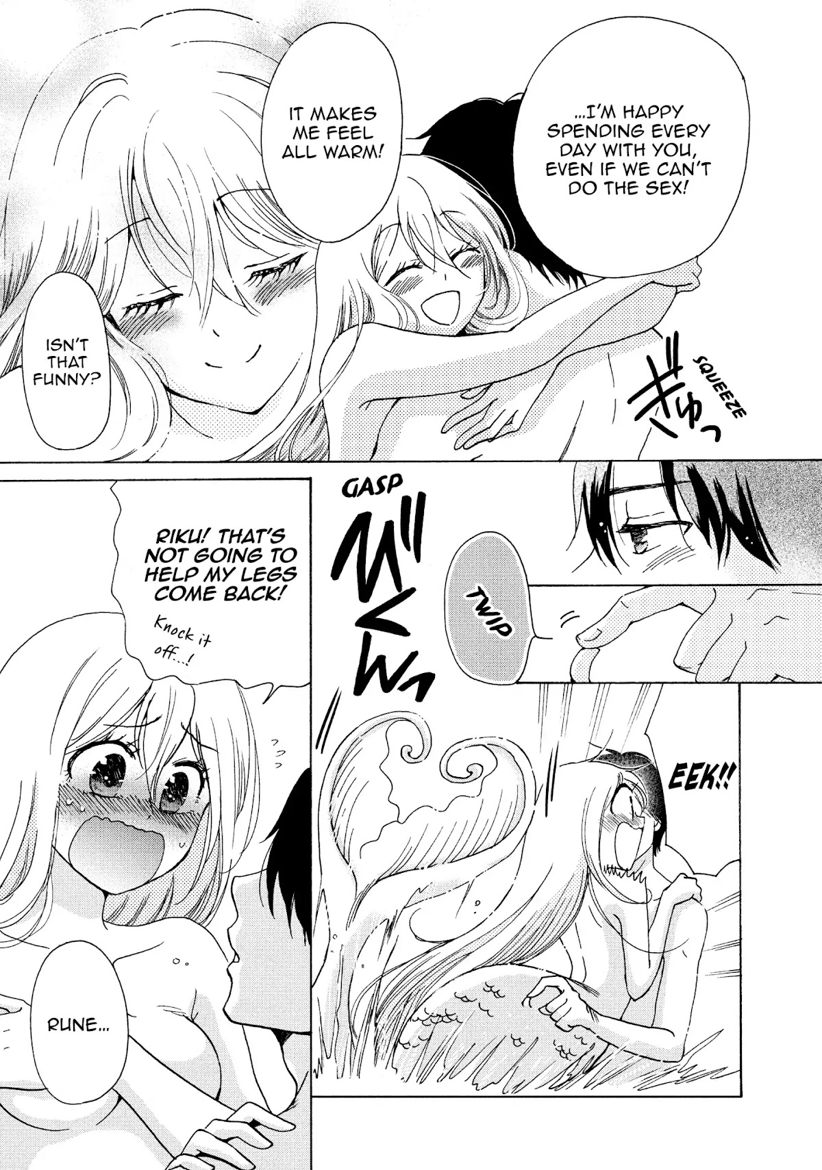 Momoiro Ningyo Chapter 41 page 5 - Chapter 41: Bathing Together