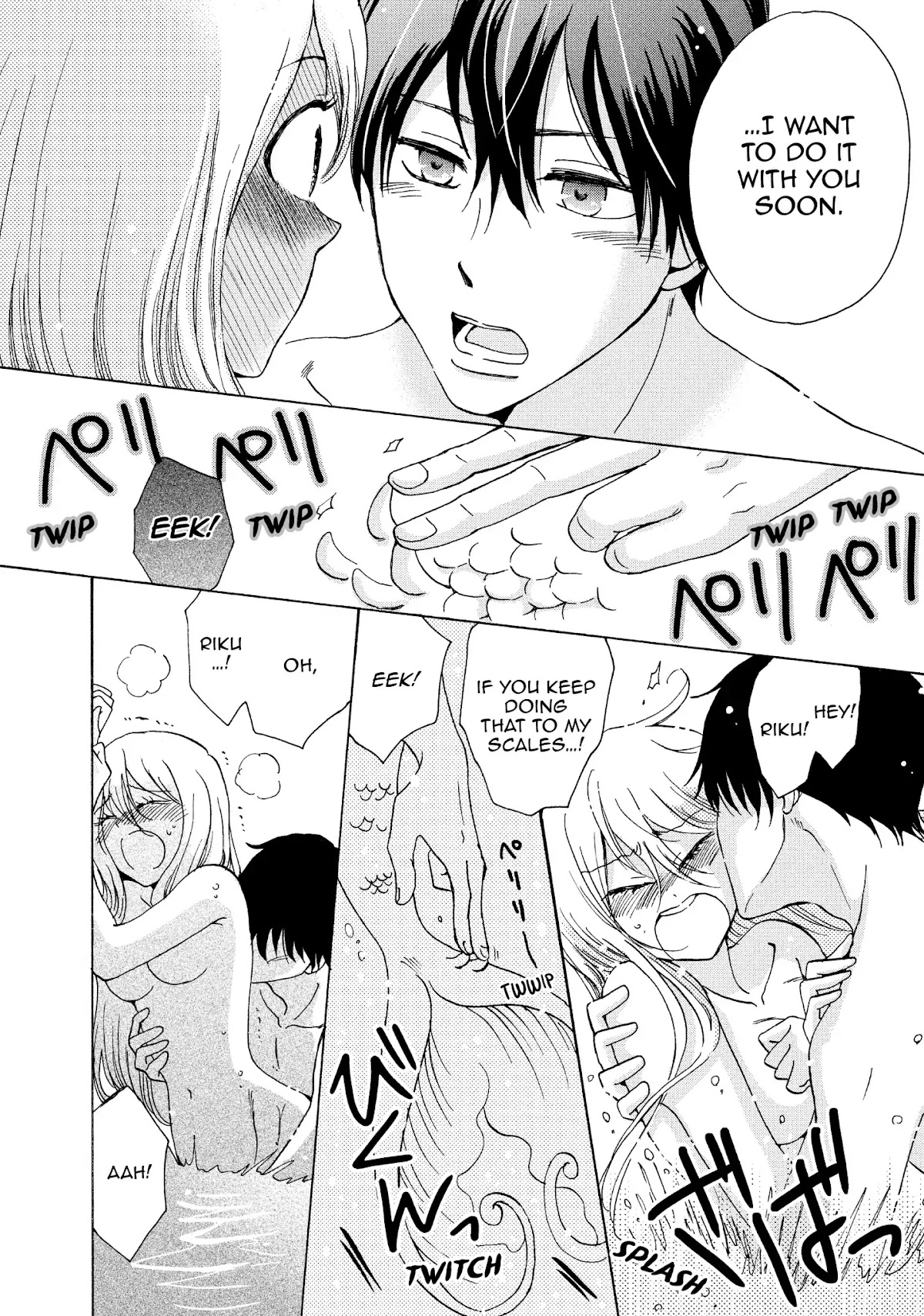 Momoiro Ningyo Chapter 41 page 6 - Chapter 41: Bathing Together
