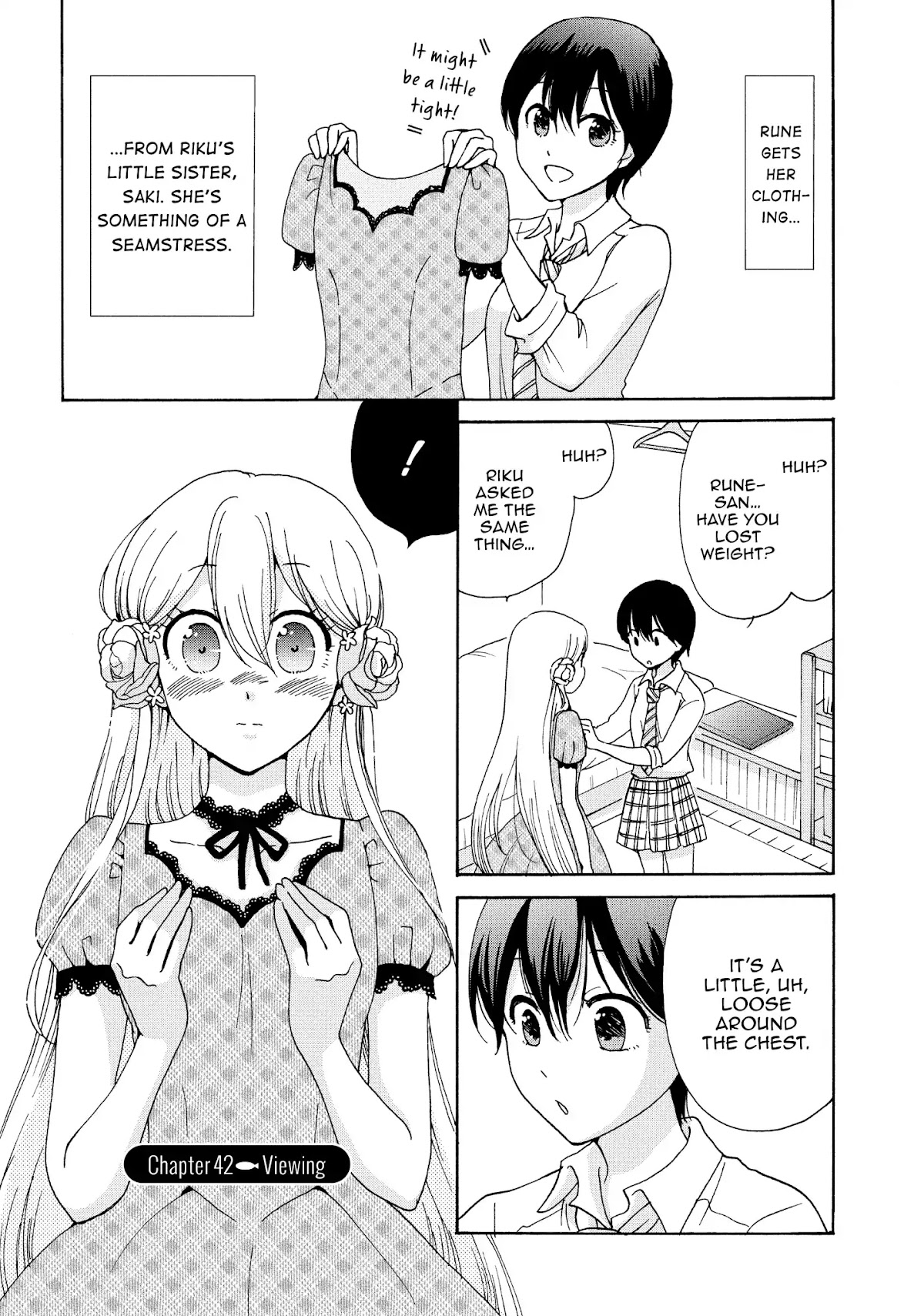 Momoiro Ningyo Chapter 42 page 1 - Chapter 42: Viewing
