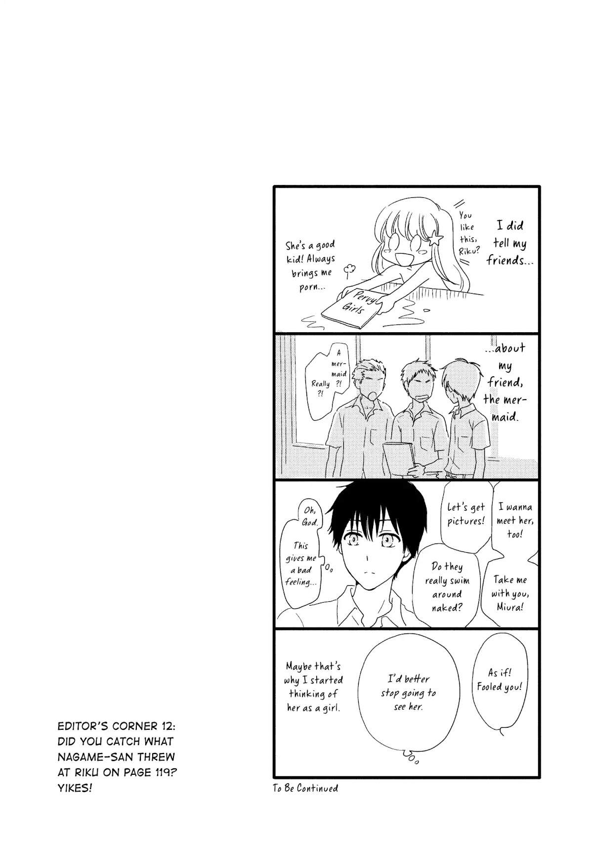 Momoiro Ningyo Chapter 45 page 10 - Chapter 45: She Disappears