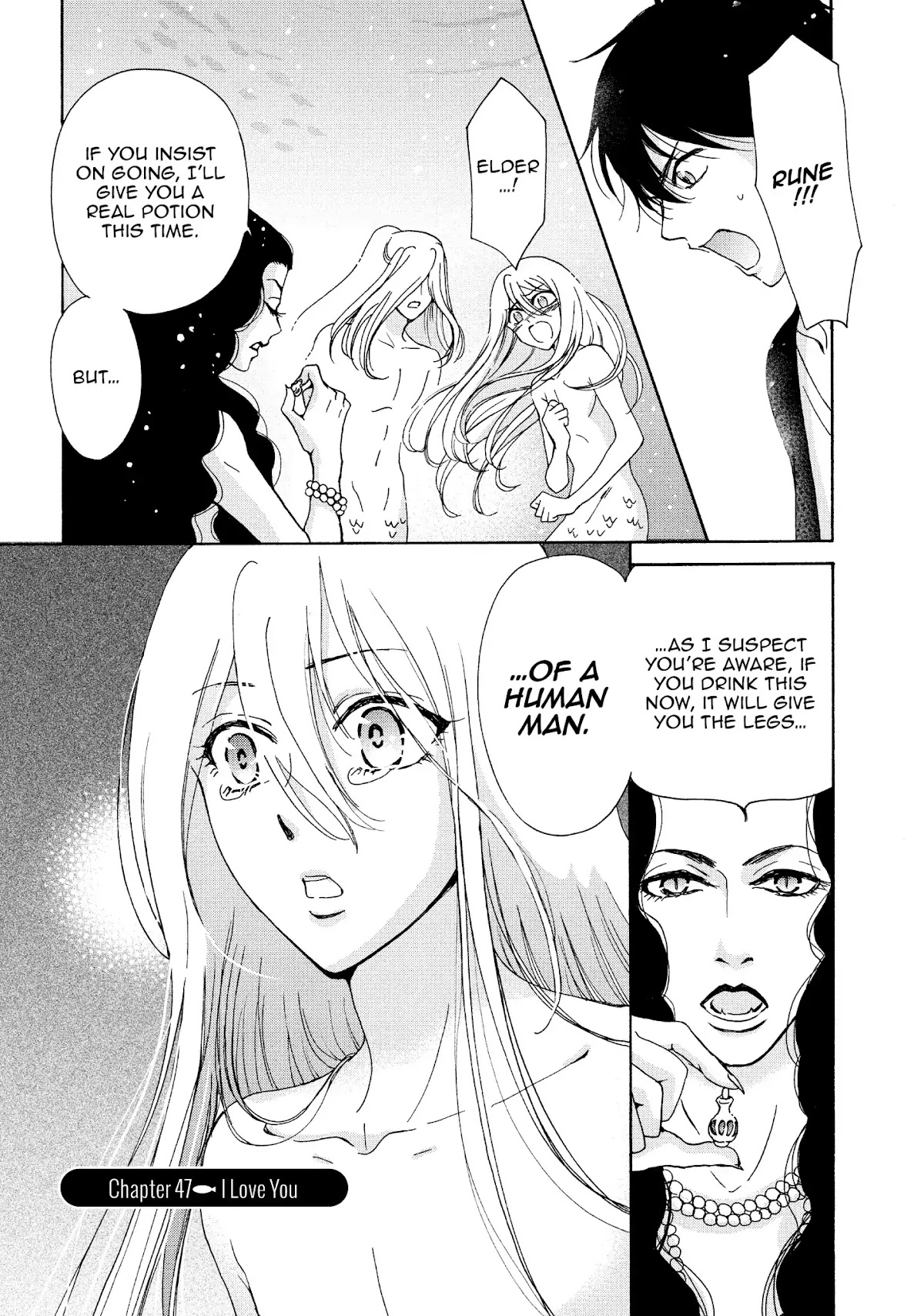 Momoiro Ningyo Chapter 47 page 1 - Chapter 47: I Love You