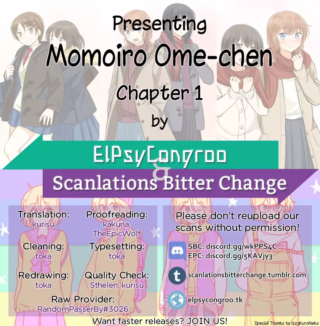 Momoiro Ome-chen Chapter 1 page 1 - Chapter 1