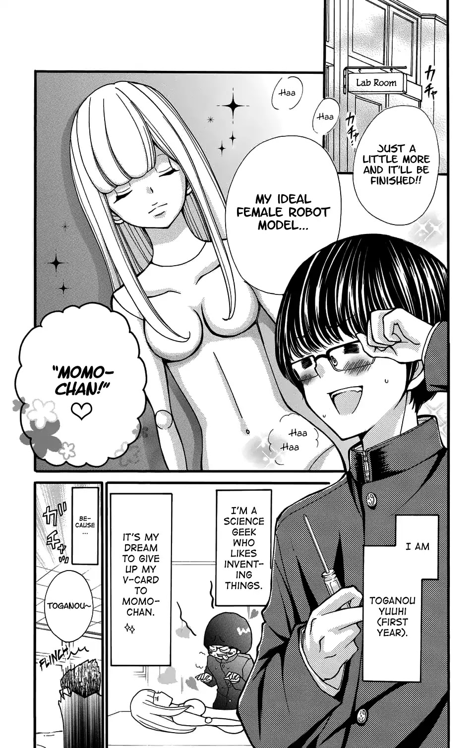 Momoiro Ome-chen Chapter 1 page 9 - Chapter 1