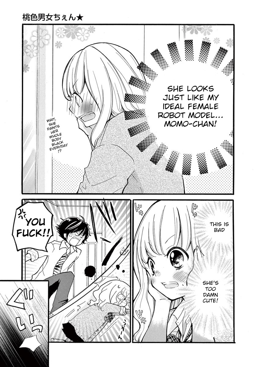 Momoiro Ome-chen Chapter 2 page 13 - Chapter 2: Accident 2