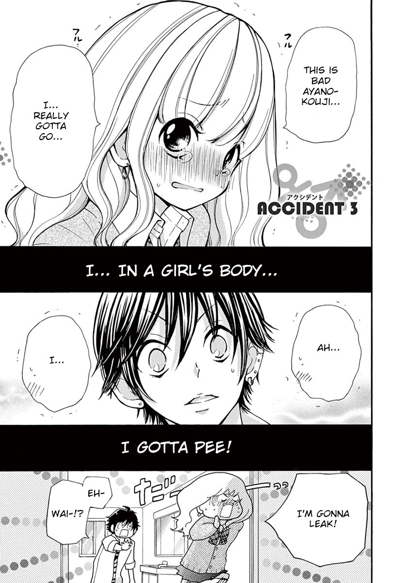 Momoiro Ome-chen Chapter 3 page 1 - Chapter 3: Accident 3