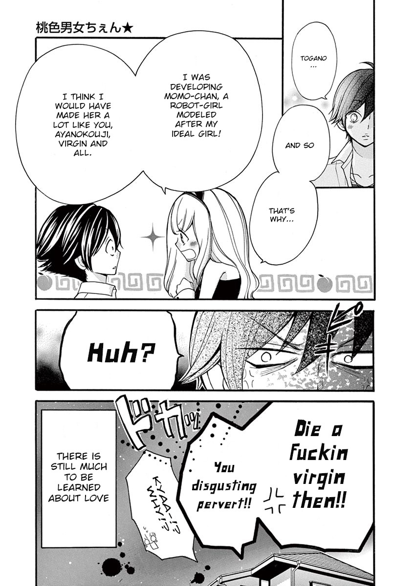 Momoiro Ome-chen Chapter 7 page 15 - Chapter 7: Accident 7