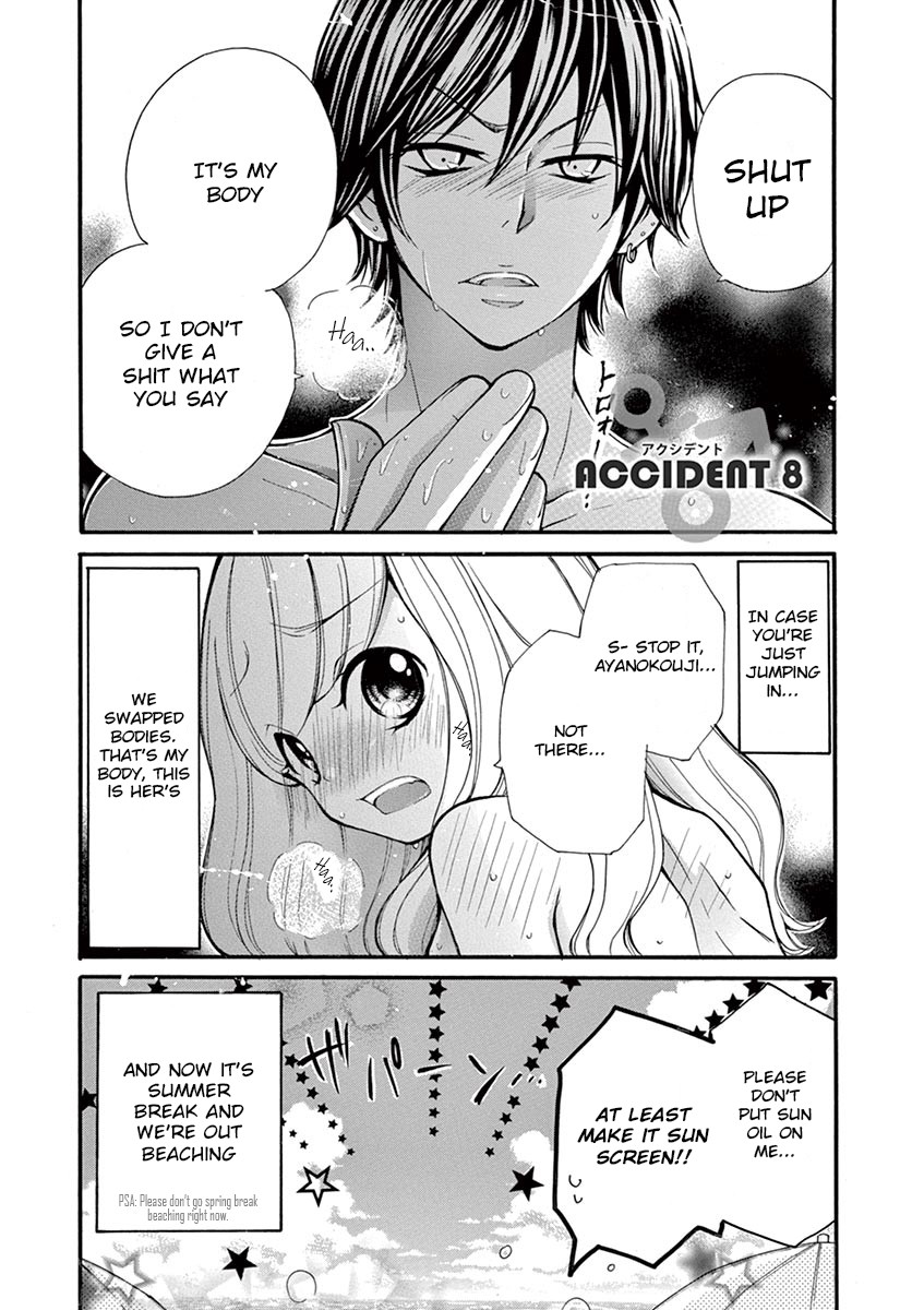 Momoiro Ome-chen Chapter 8 page 1 - Chapter 8: Accident 8