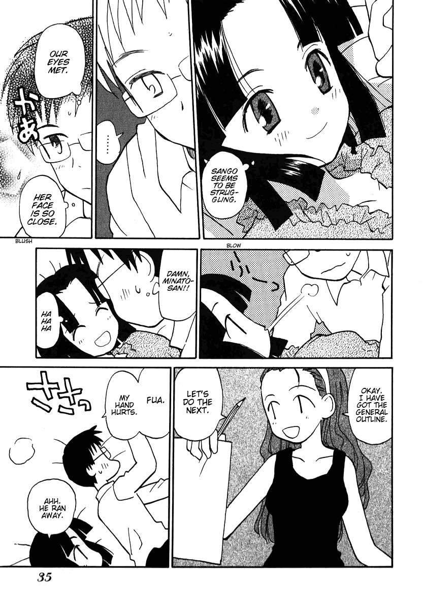 Momoiro Sango Chapter 10 page 9 - Chapter 10: Dangerous Modelling!?
