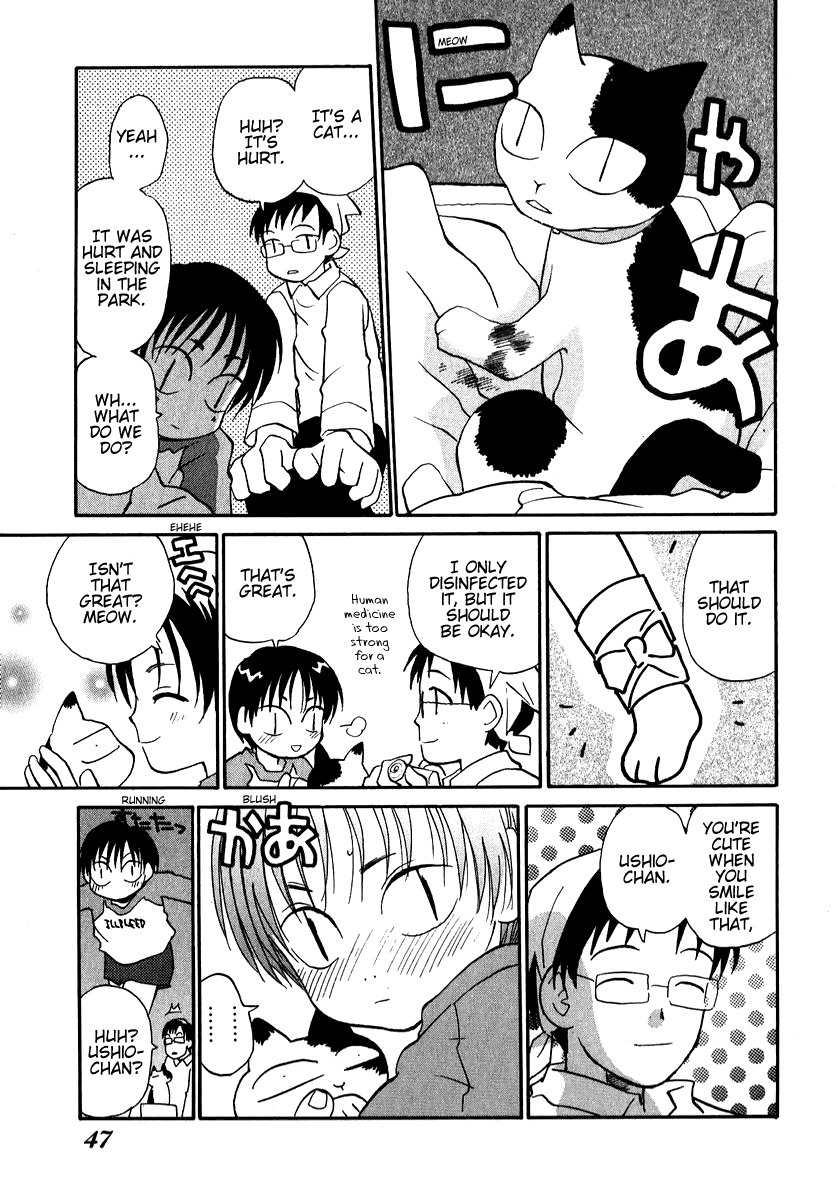 Momoiro Sango Chapter 11 page 3 - Chapter 11: Gazing Cat's Eyes