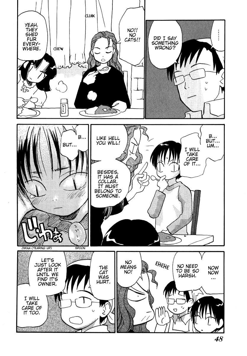 Momoiro Sango Chapter 11 page 4 - Chapter 11: Gazing Cat's Eyes