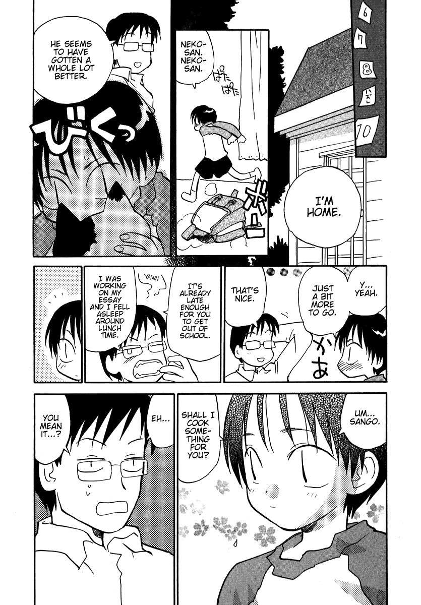 Momoiro Sango Chapter 11 page 6 - Chapter 11: Gazing Cat's Eyes