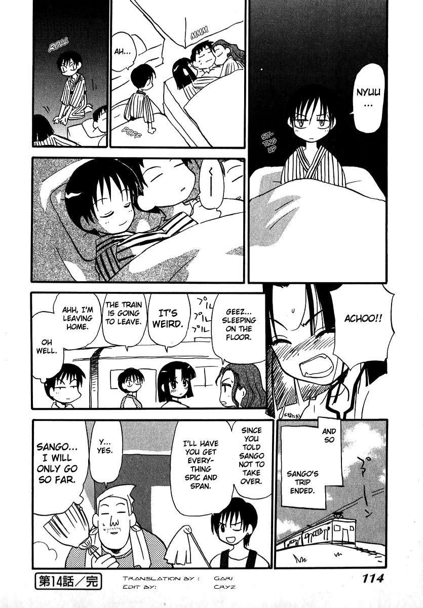 Momoiro Sango Chapter 14 page 16 - Chapter 14: Travelers Journal of Wandering Japan in Golden Week (2)