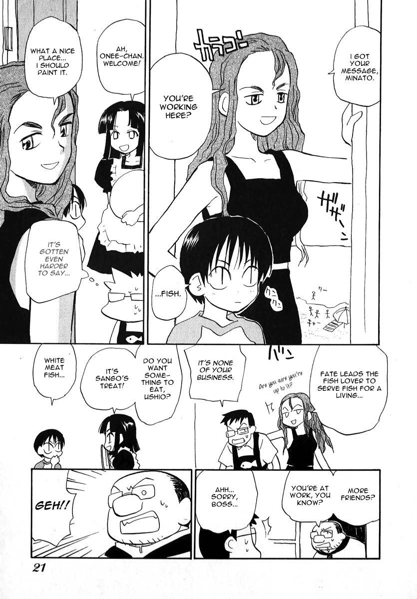 Momoiro Sango Chapter 17 page 22 - Chapter 17: Cautious Job Search