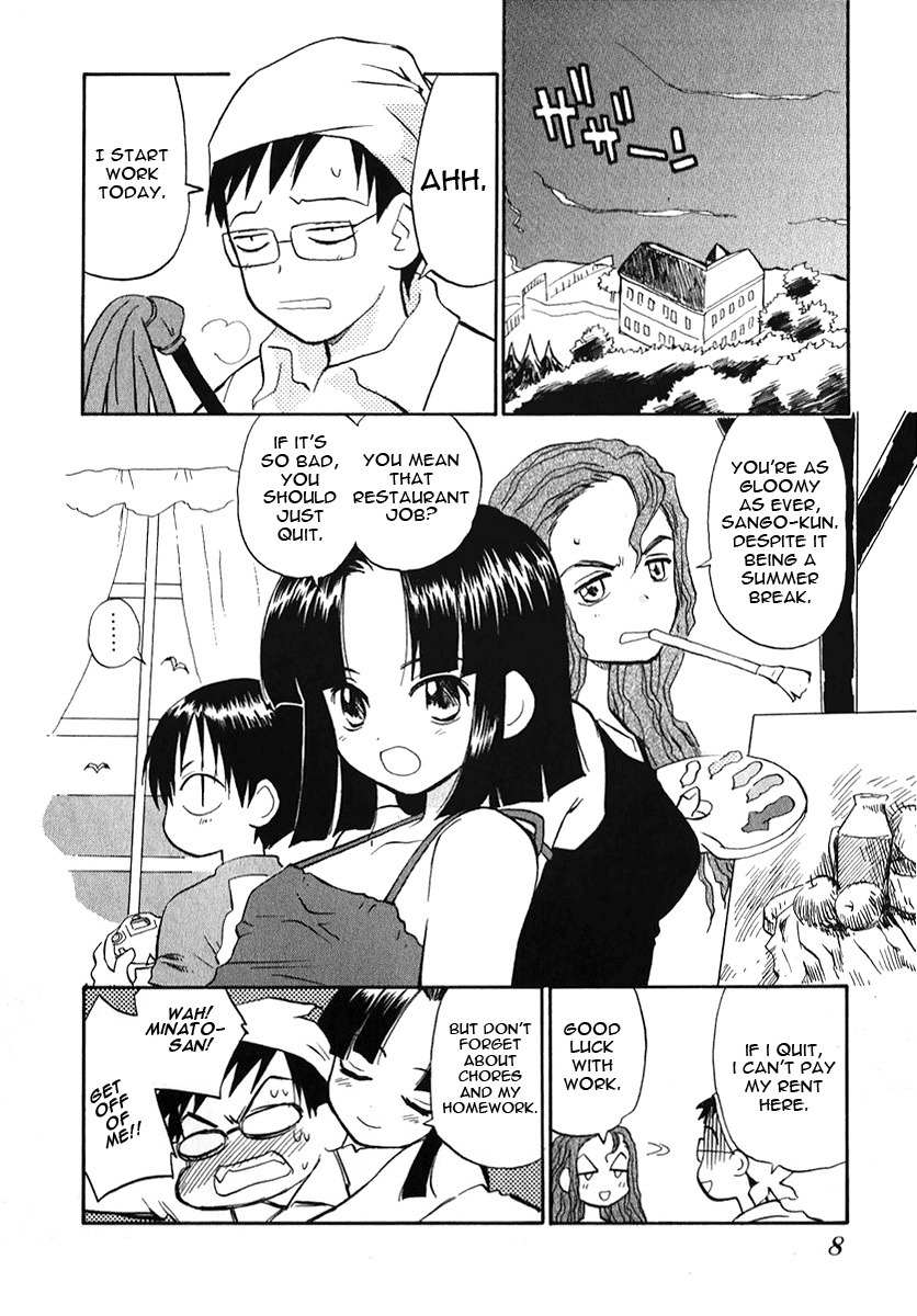 Momoiro Sango Chapter 17 page 9 - Chapter 17: Cautious Job Search