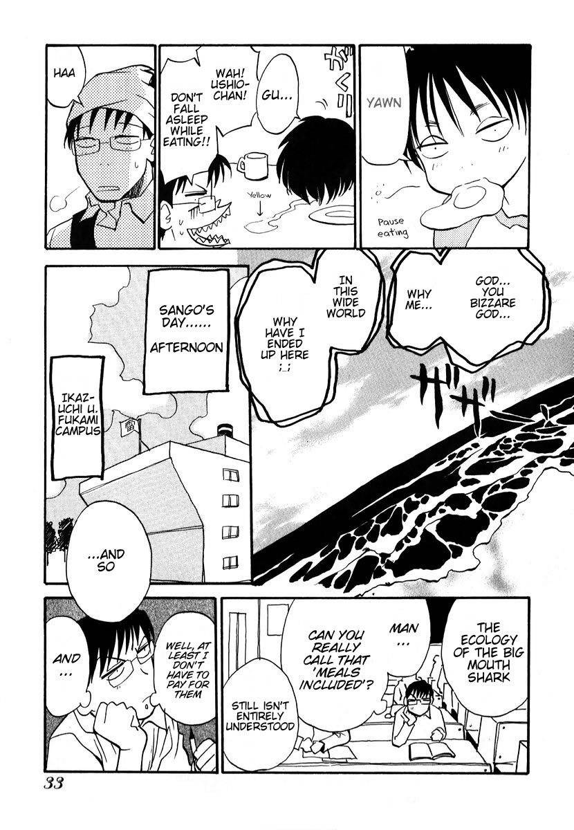 Momoiro Sango Chapter 2 page 5 - Chapter 2: Sango-kun's Day