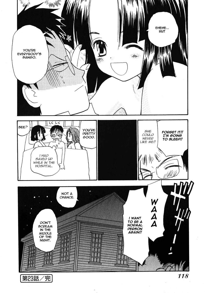 Momoiro Sango Chapter 23 page 16 - Chapter 23: Everybody's Sango?!
