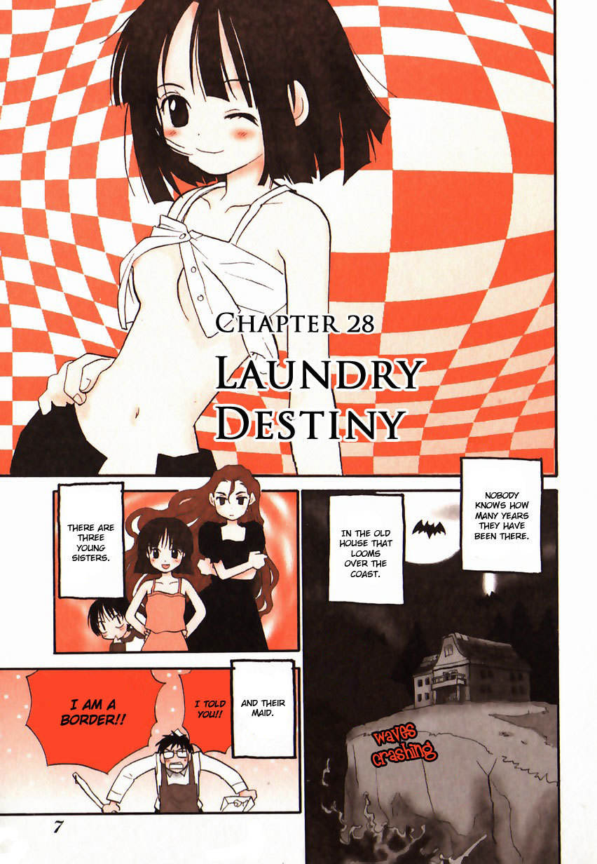 Momoiro Sango Chapter 28 page 8 - Chapter 28: Laundry Destiny