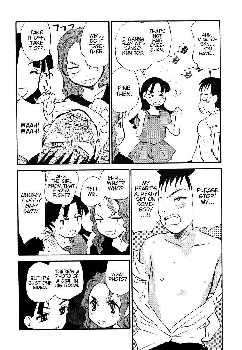 Momoiro Sango Chapter 3 page 4 - Chapter 3: Depression of the Four Eyes