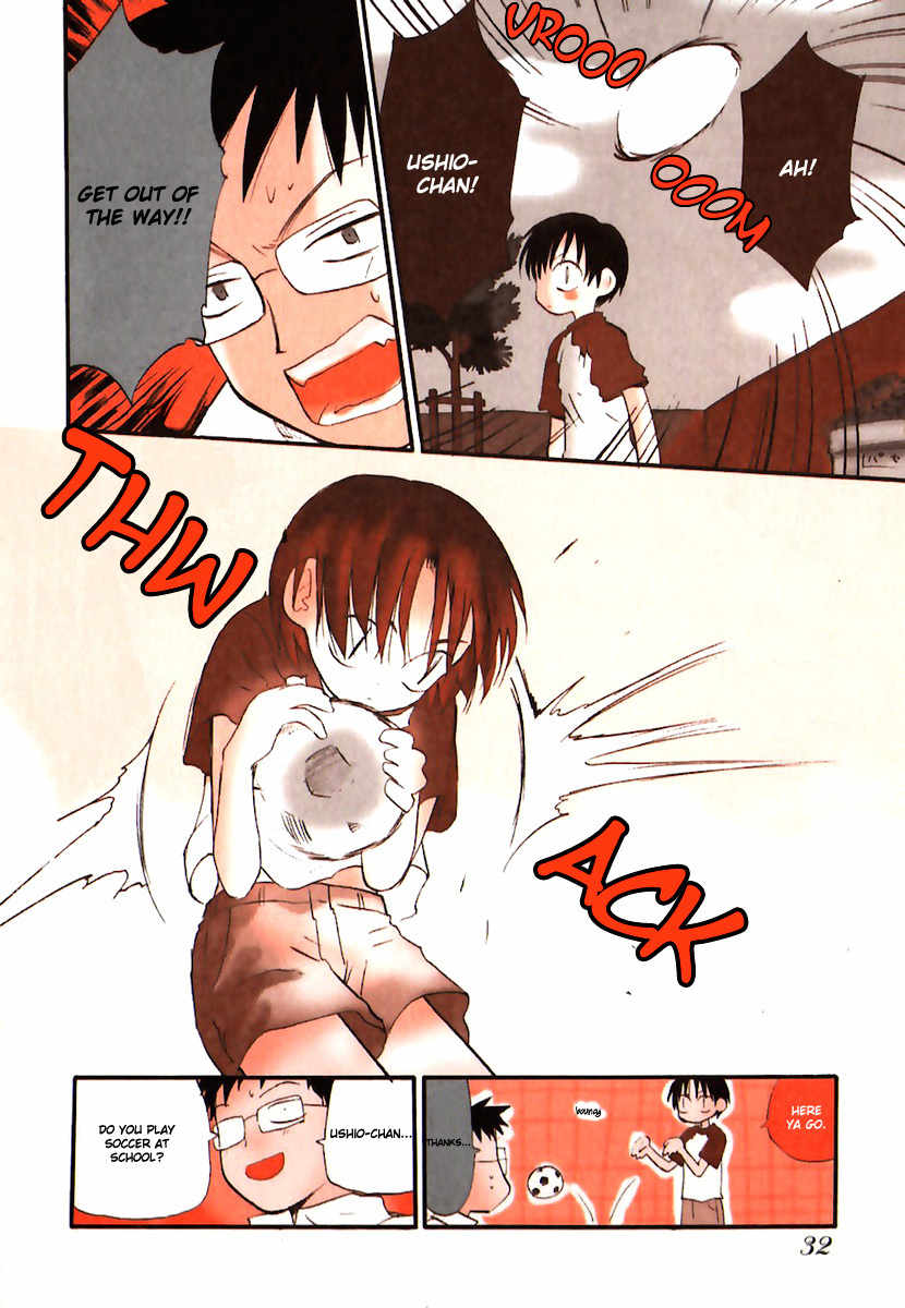 Momoiro Sango Chapter 31 page 2 - Chapter 31: Goalkeeper Ushio