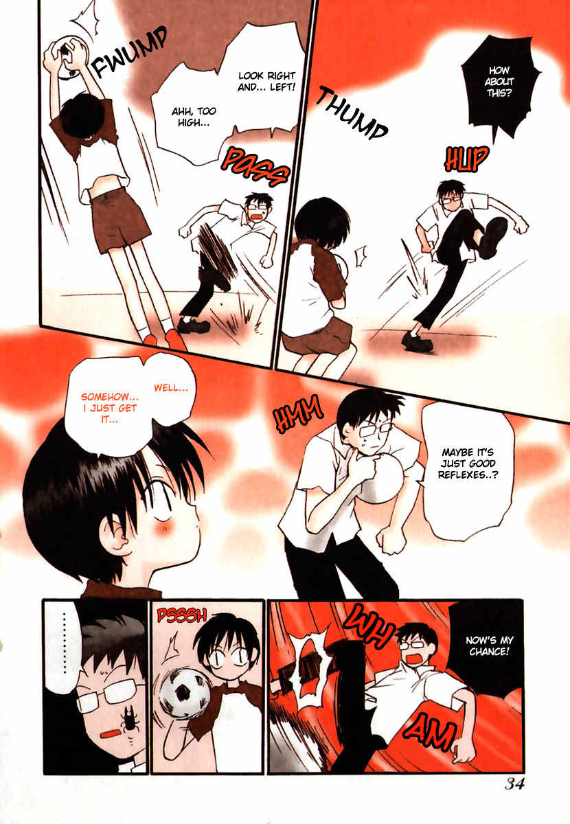 Momoiro Sango Chapter 31 page 4 - Chapter 31: Goalkeeper Ushio