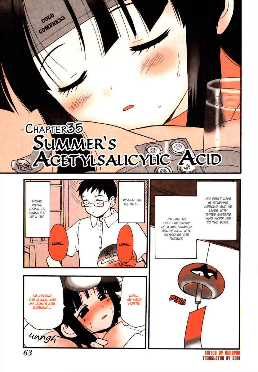 Momoiro Sango Chapter 35 page 1 - Chapter 35: Summer's Acetylsalicylic Acid