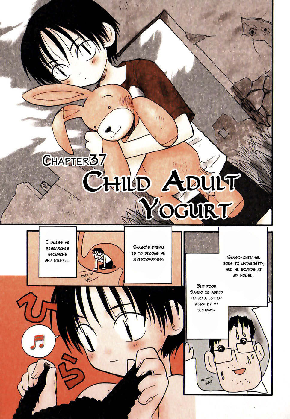 Momoiro Sango Chapter 37 page 1 - Chapter 37: Child Adult Yogurt