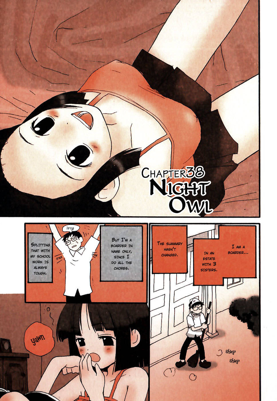 Momoiro Sango Chapter 38 page 1 - Chapter 38: Night Owl