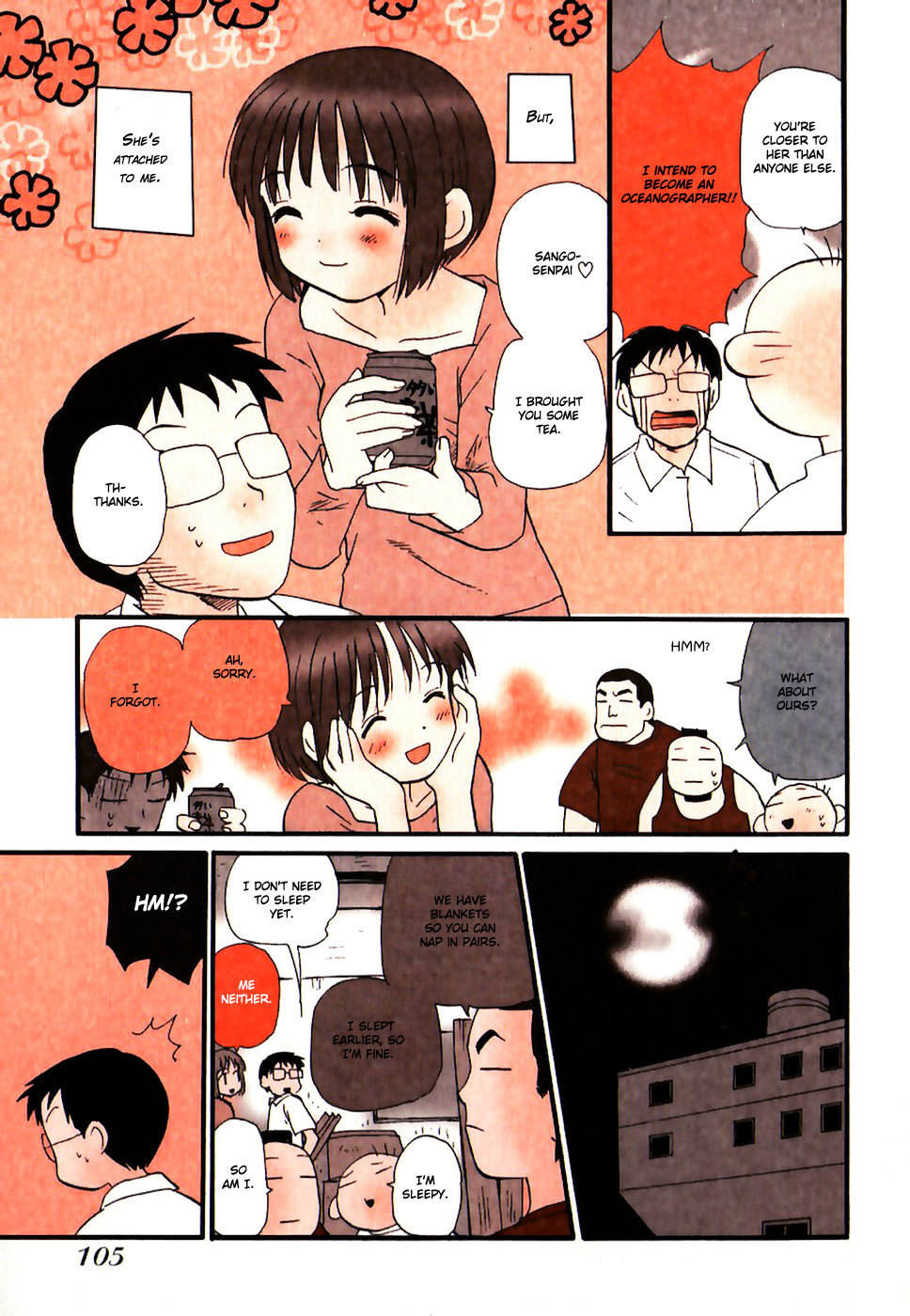Momoiro Sango Chapter 40 page 3 - Chapter 40: Sango's University Festival Panic