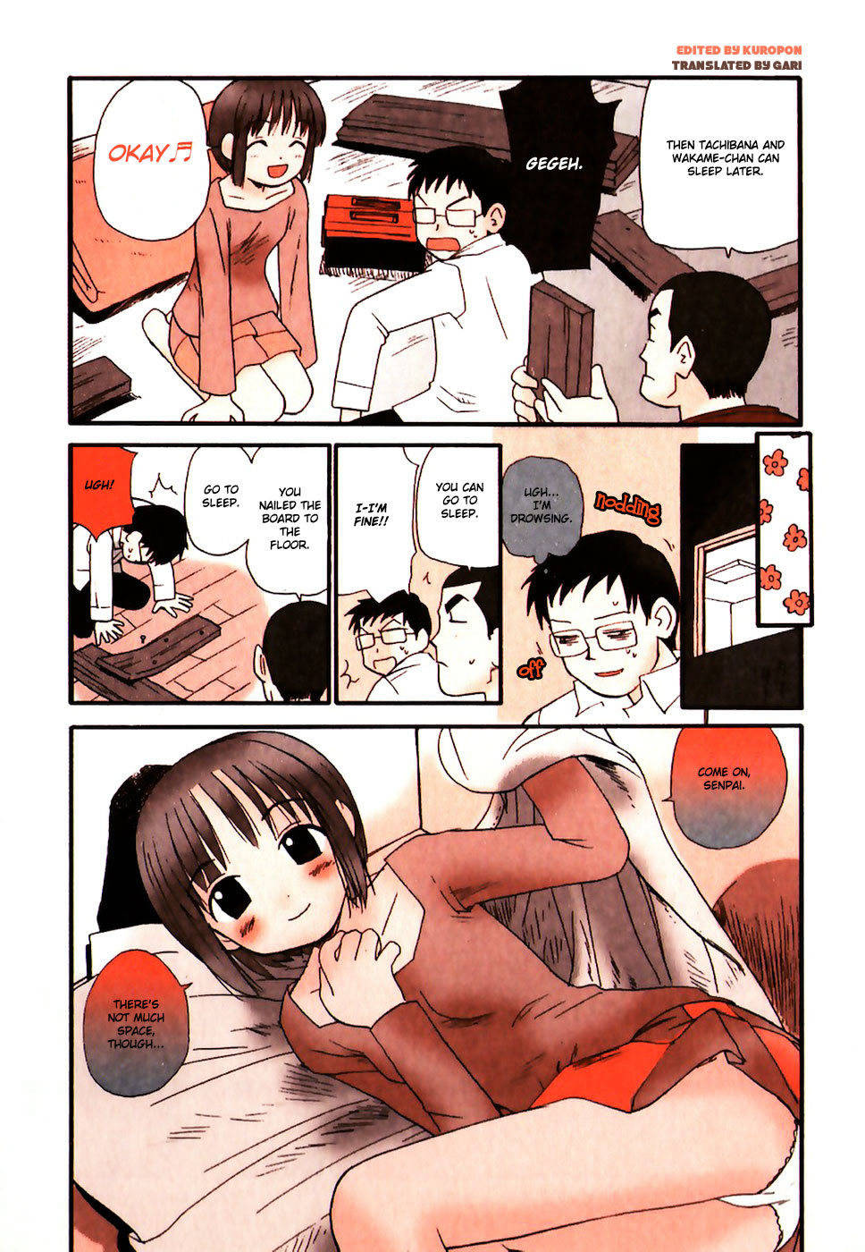 Momoiro Sango Chapter 40 page 4 - Chapter 40: Sango's University Festival Panic