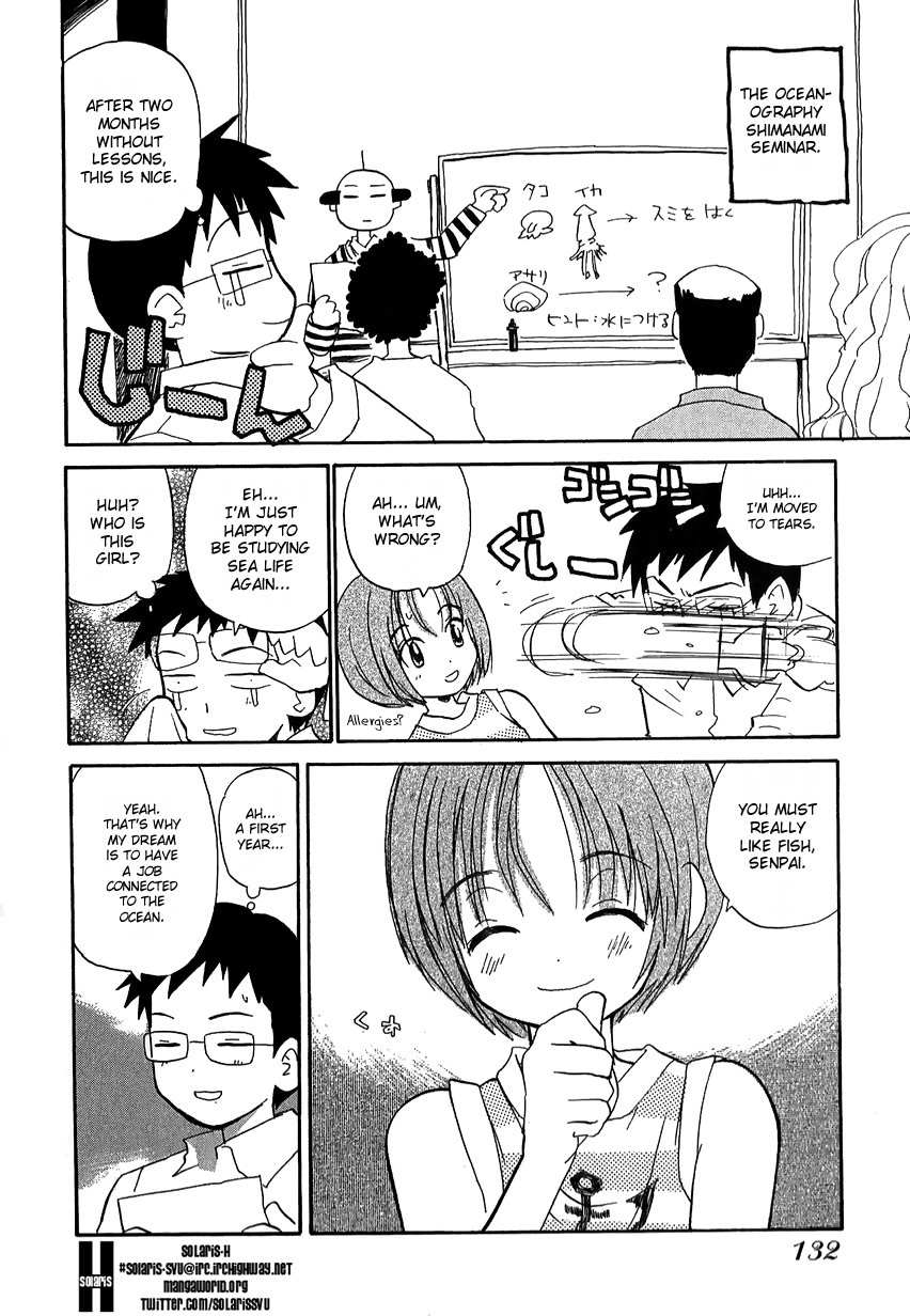 Momoiro Sango Chapter 43 page 4 - Chapter 43: Lively Catch