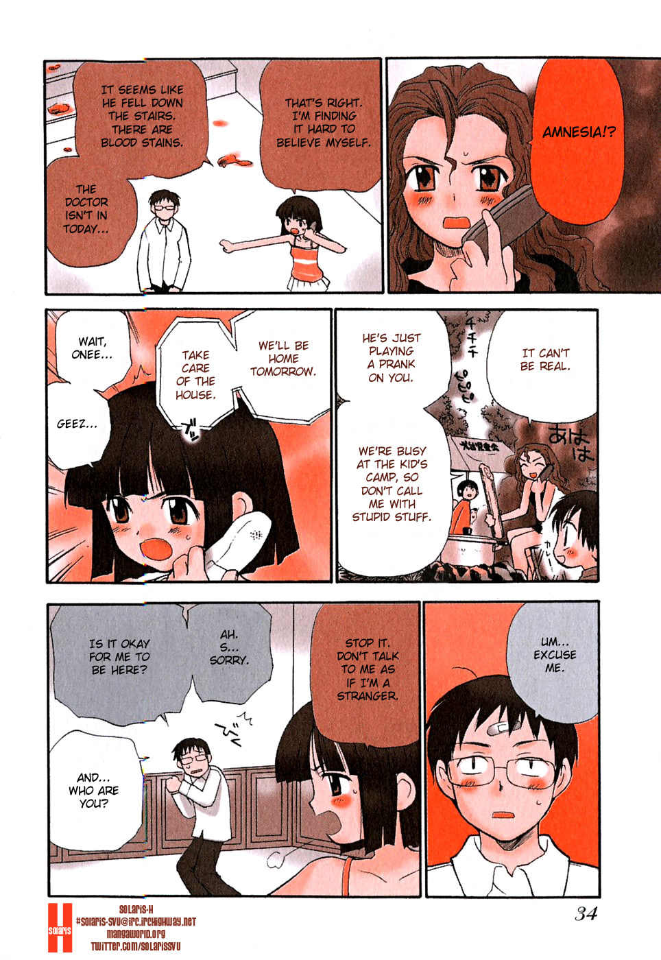 Momoiro Sango Chapter 49 page 2 - Chapter 49: 35 - 35 = 0