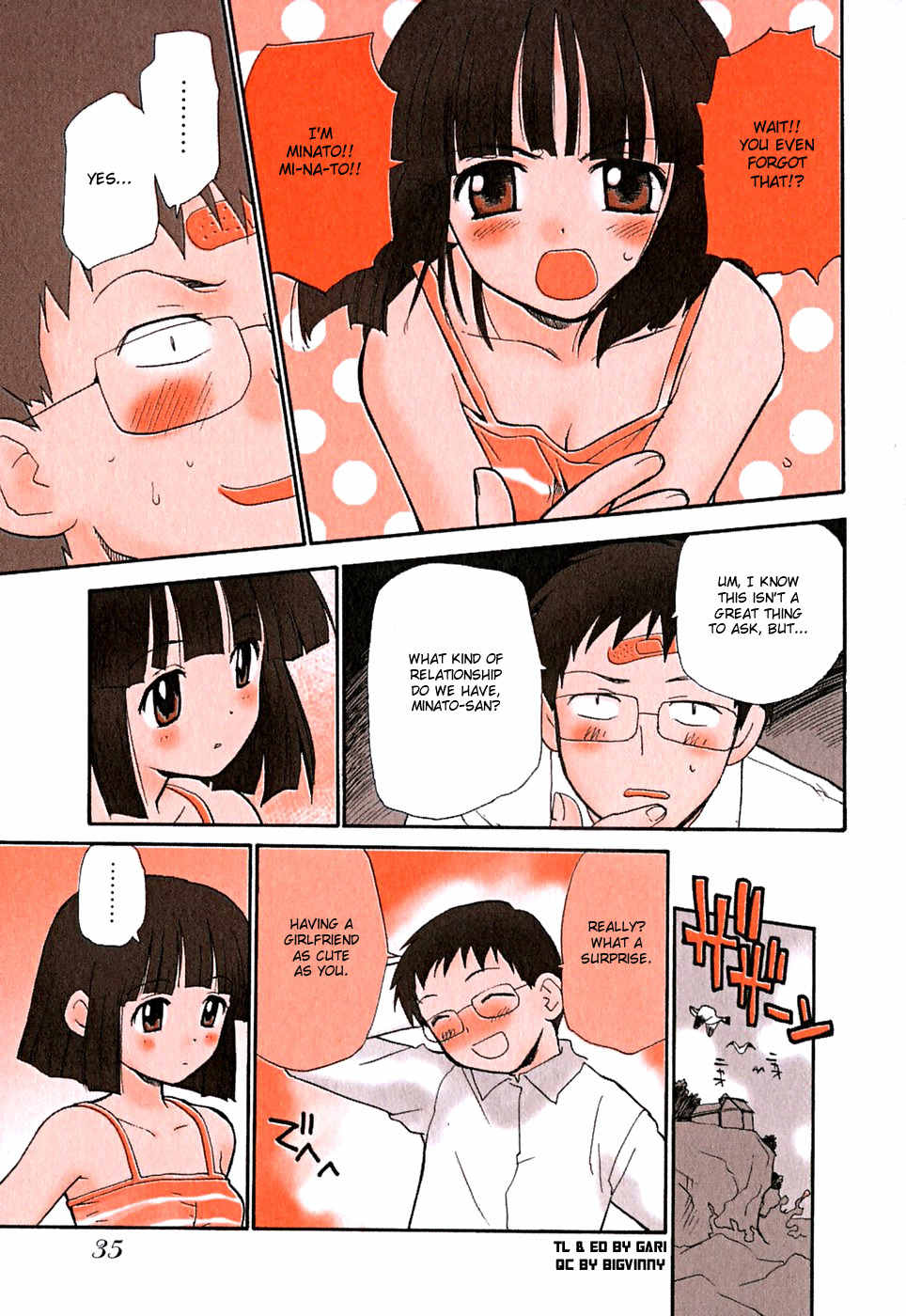 Momoiro Sango Chapter 49 page 3 - Chapter 49: 35 - 35 = 0