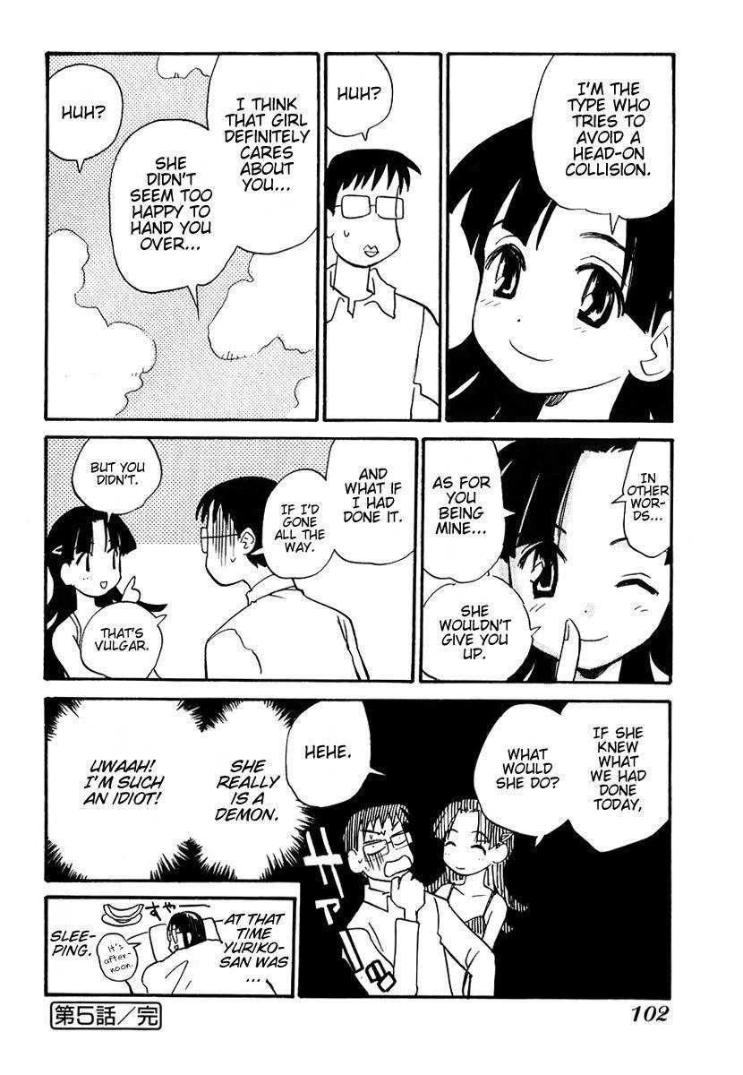 Momoiro Sango Chapter 5 page 18 - Chapter 5: Sunny Love, Stormy Love