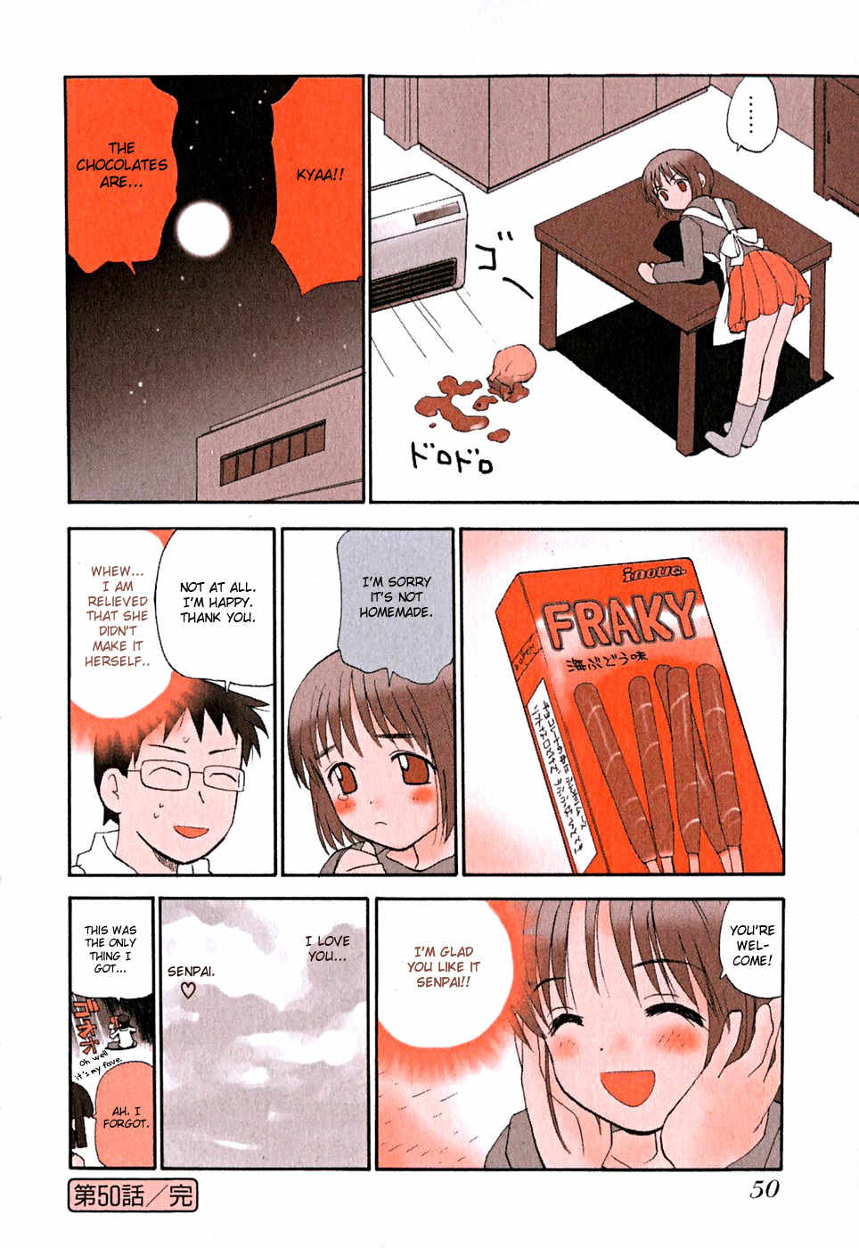 Momoiro Sango Chapter 50 page 8 - Chapter 50: Choco Love Valentine's Day