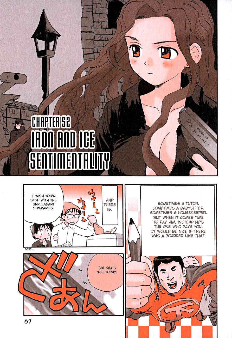 Momoiro Sango Chapter 52 page 1 - Chapter 52: Iron and Ice Sentimentality