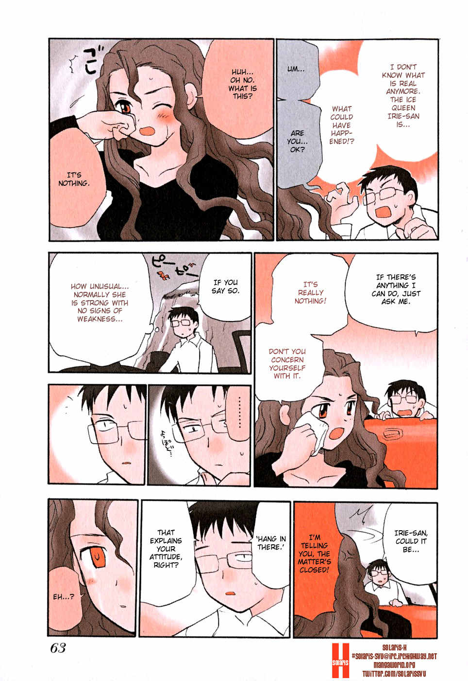 Momoiro Sango Chapter 52 page 3 - Chapter 52: Iron and Ice Sentimentality