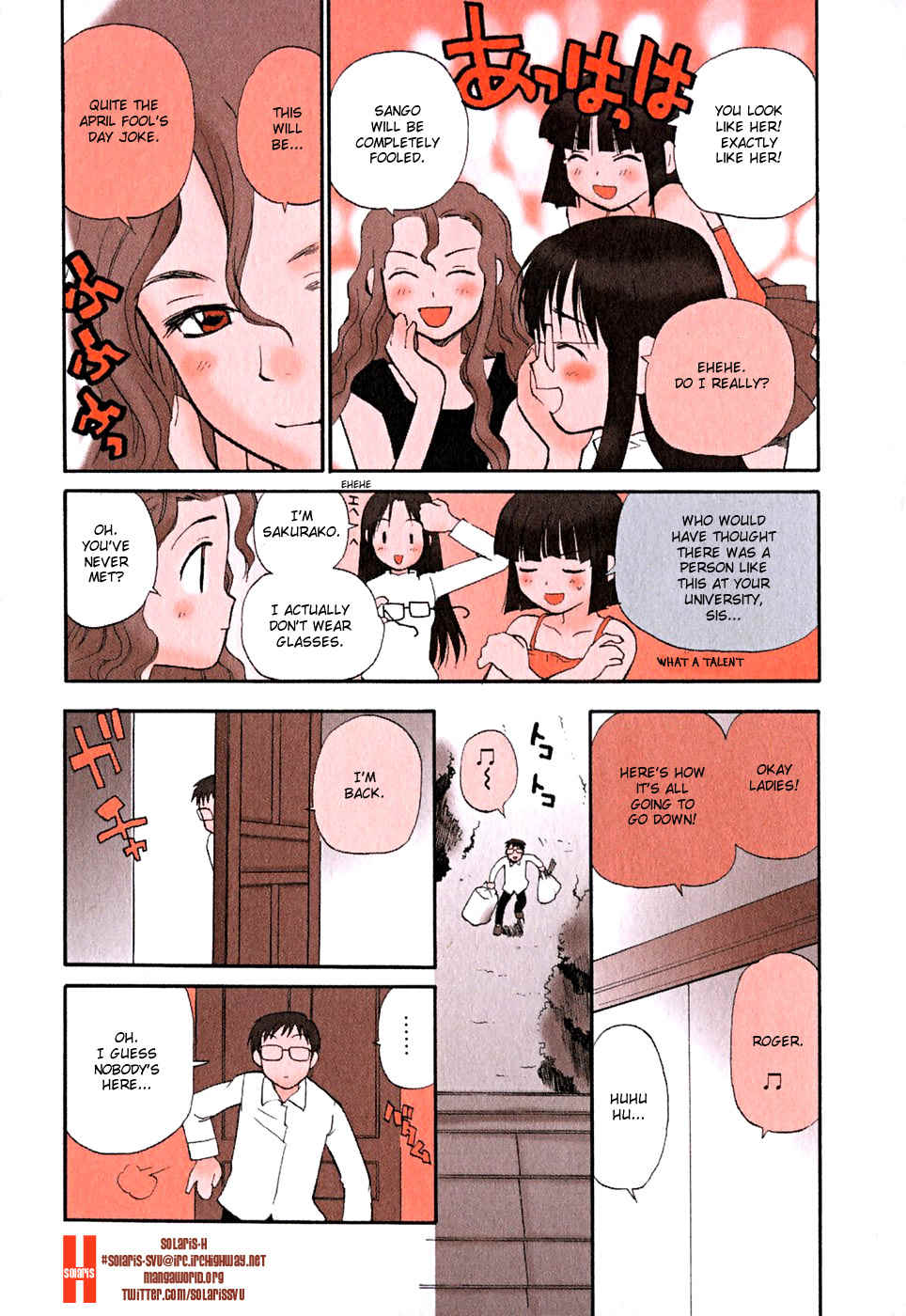 Momoiro Sango Chapter 53 page 2 - Chapter 53: Sango, Blast Off into Space (Just Kidding)