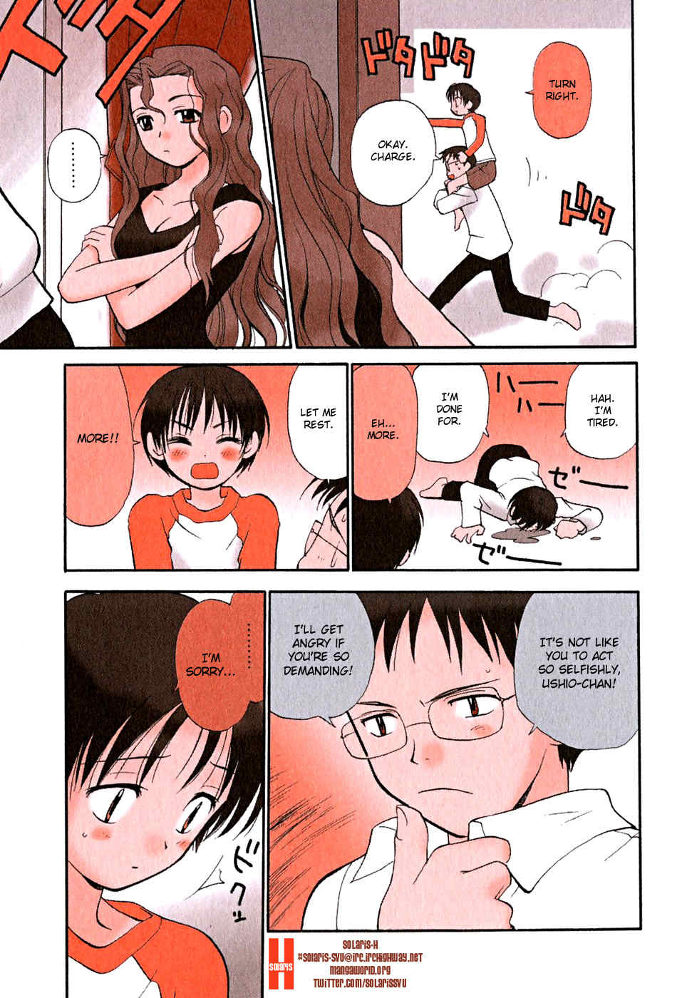 Momoiro Sango Chapter 54 page 5 - Chapter 54: Let's Play with Sango