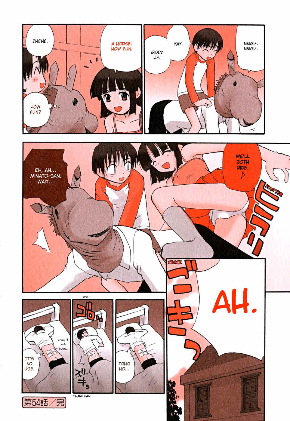 Momoiro Sango Chapter 54 page 8 - Chapter 54: Let's Play with Sango
