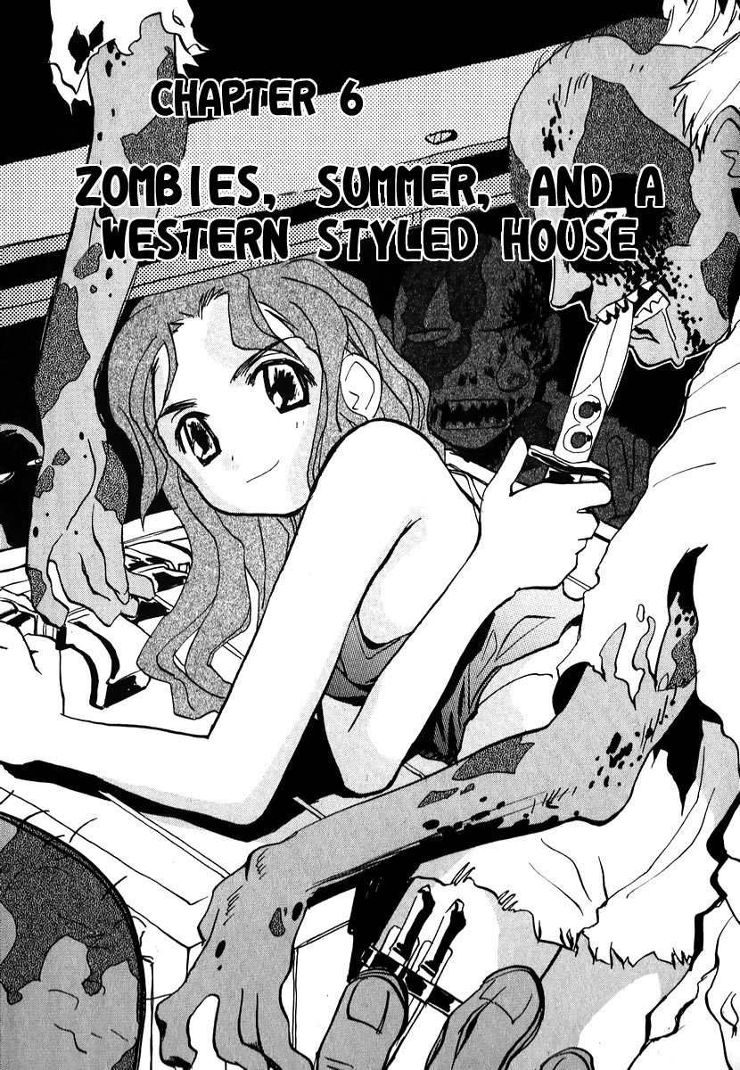 Momoiro Sango Chapter 6 page 1 - Chapter 6: Zombies, Summer, and a Western Styled House