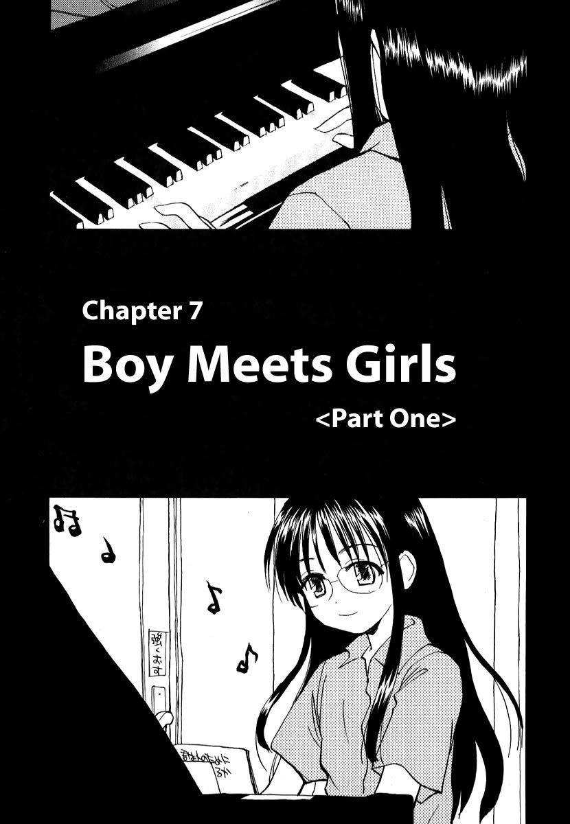 Momoiro Sango Chapter 7 page 1 - Chapter 7: Boy meets Girls